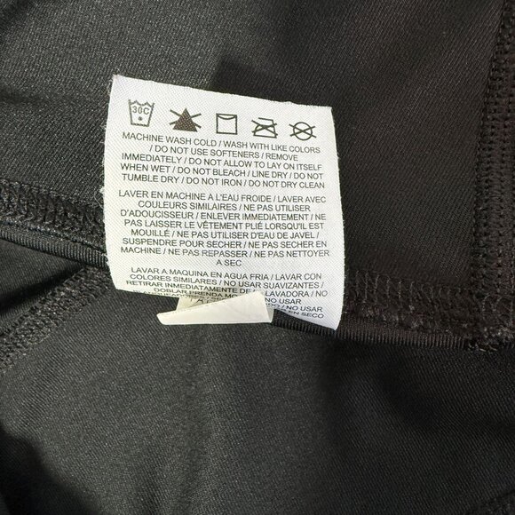 Nike Dri Fit Womens Carpi Leggings Large Black Activewear Walking Workout Gym - Picture 12 of 12